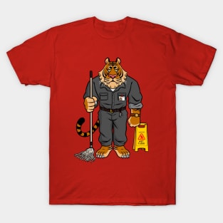 Janitor Who Is Also A Tiger T-Shirt